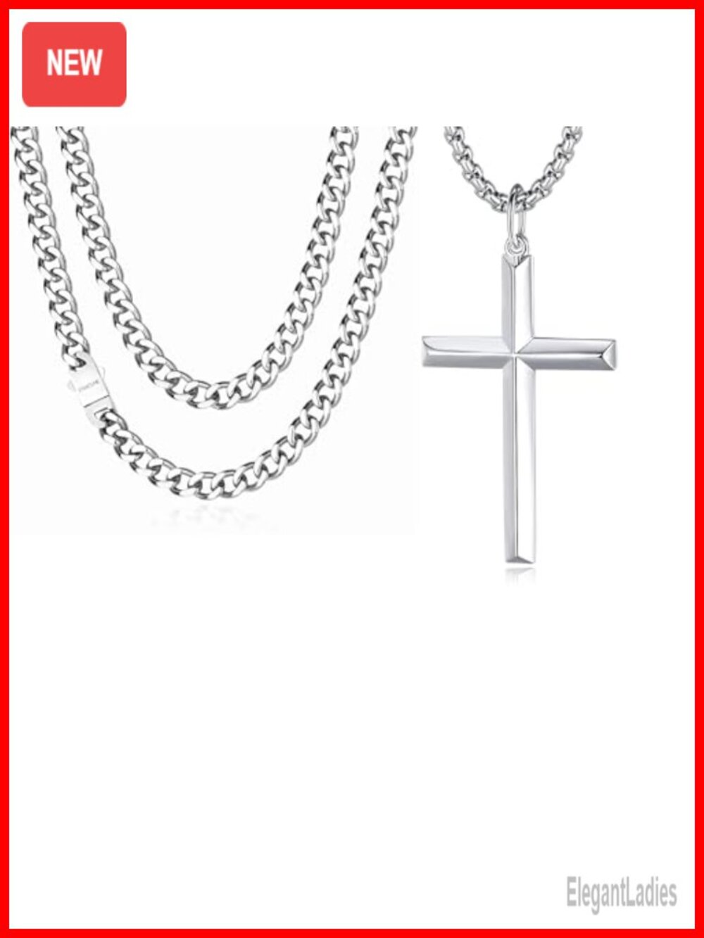 Cross Necklace Pendant Necklace Religious Jewelry